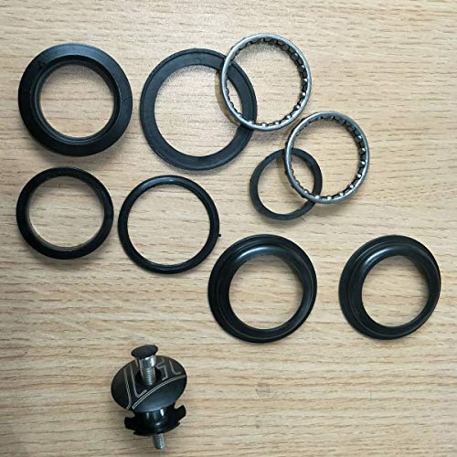 Farbetter 1-1/8" Heavy Duty Headset Top Cap Bearings, 34mm/ 44mm Diameter Threadless Stem Tapered Sealed BMX Bearing Nuts (44mm) - Image 5