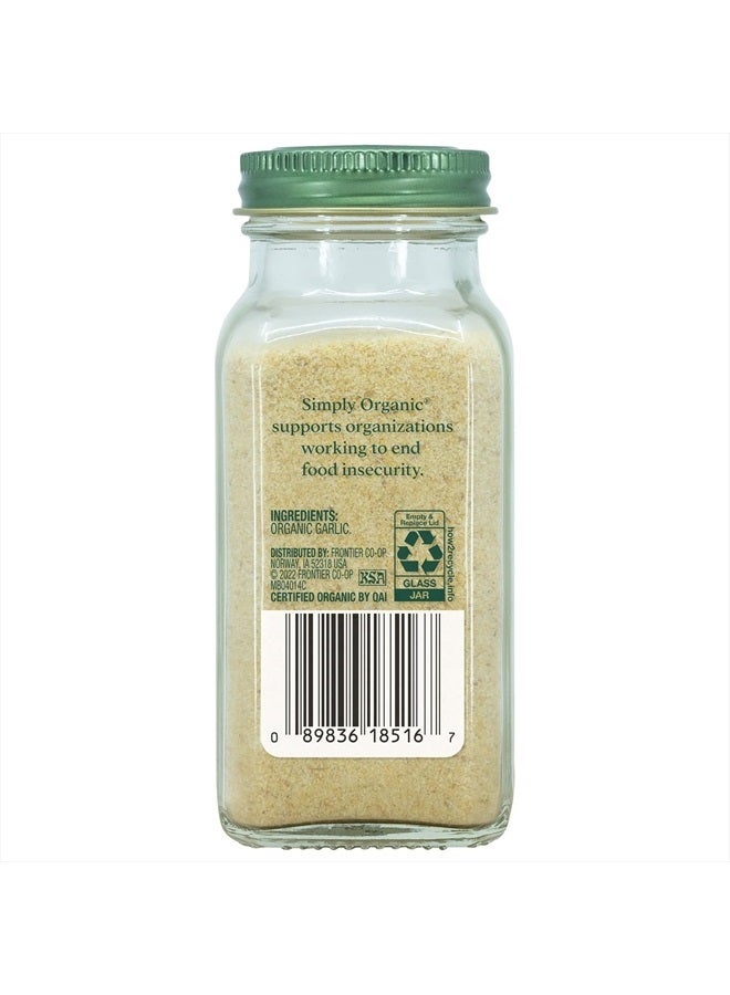 Simply Organic Garlic Powder Certified Organic, 3.64-Ounce Container - Image 2