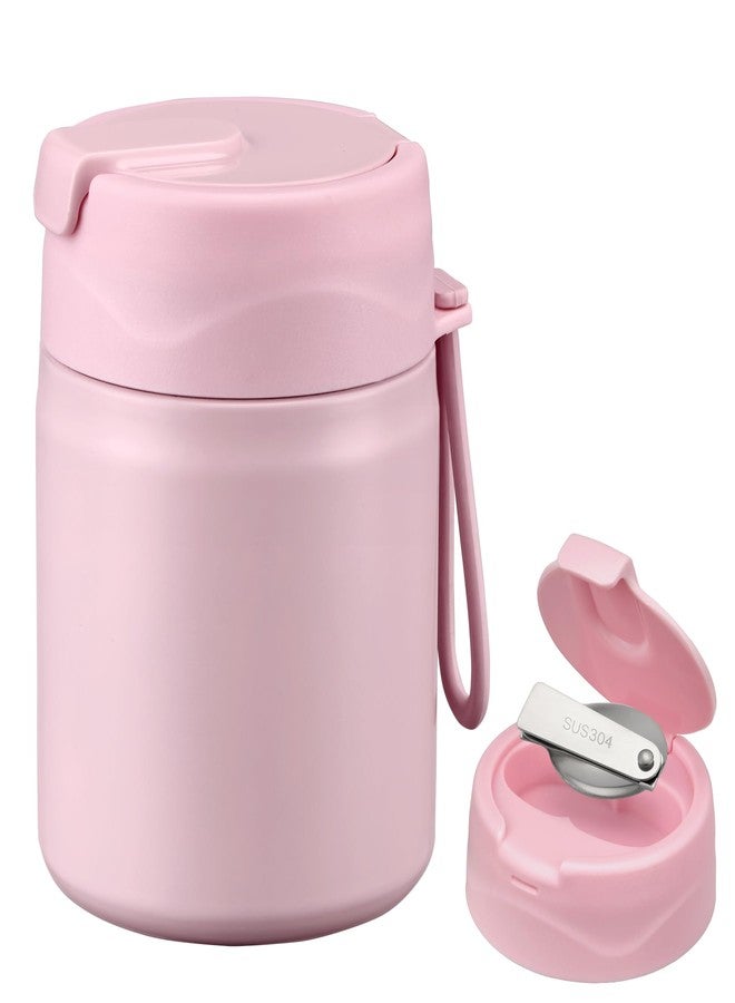 Howeemo 17oz Soup Thermo for Hot Food Kids,Insulated Food Jar with Spoon,Thermo Hot Food Lunch Container,Wide Mouth Leakproof Stainless Steel Lunch Box for School-Pink - Image 1