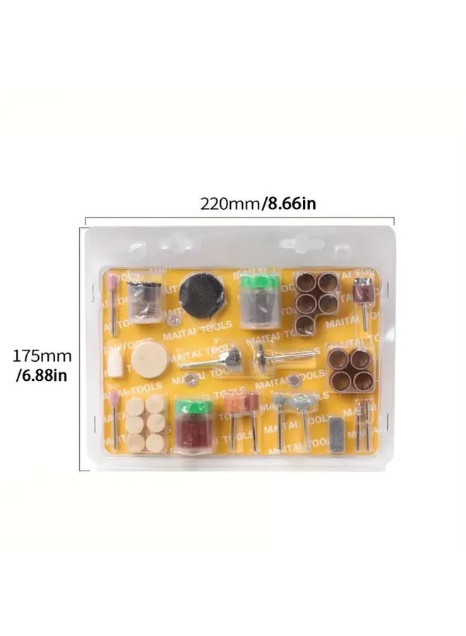 105Pc Mounted Point Set For Engraving Polishing And Grinding On Glass Stone - Image 2
