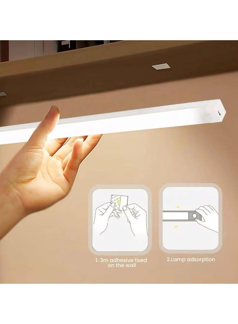"2 USB Rechargeable Acrylic Crystal Table Lamps with Touch Control - 3 Enchanting Lighting Modes "  - Image 1