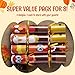 JOYIN 8 PACK Thanksgiving NonSnap Party Favor Turkey Style Thanksgiving Party Games for Fall Holiday No Snap Party Table Favor Set with Joke Dice Gifts Holiday Prizes for Kids Adults - Image 4