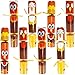 JOYIN 8 PACK Thanksgiving NonSnap Party Favor Turkey Style Thanksgiving Party Games for Fall Holiday No Snap Party Table Favor Set with Joke Dice Gifts Holiday Prizes for Kids Adults - Image 3