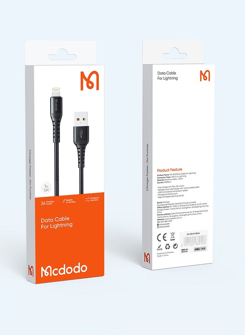 Mcdodo CA-2261 Charging Data 1M Cable for iPh - Image 2