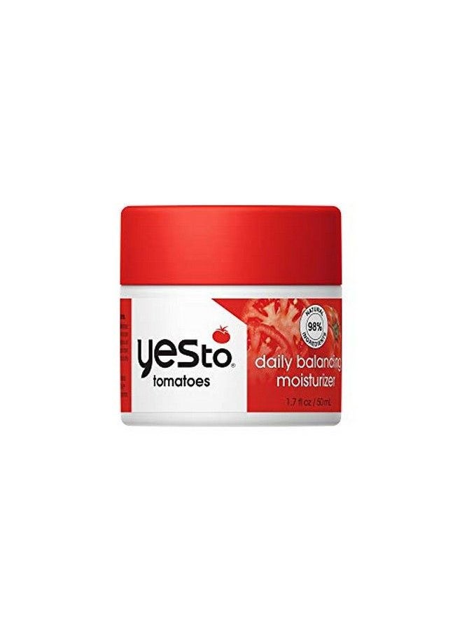 Yes To - Tomatoes Daily Balancing Moisturizer Blemishfighting & Enlightening Moisturizer Natural Vegan & Cruelty Free 1.7 Fl Oz - Image 1