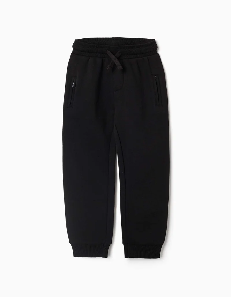 Ziddy Fleece Joggers With Drawstring And Pockets