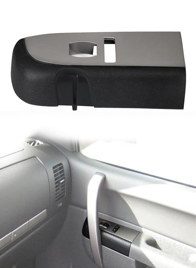 omoZone Window Switch Bezel Cover Front Right Passenger Side Door Switch Panel Trim Ebony Compatible with 2010-2014 Chevrolet Chevy Silverado GMC Sierra Replaces 20922519 - Image 4