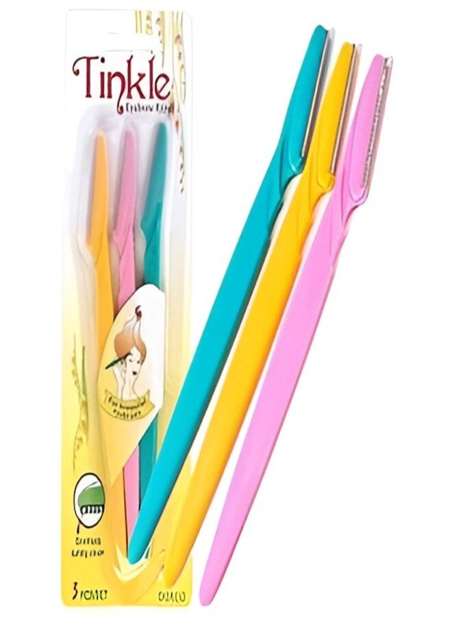 Tinkle Platinum Reinforced Women's Razor Blades 3 Pack Multicolor - Image 4