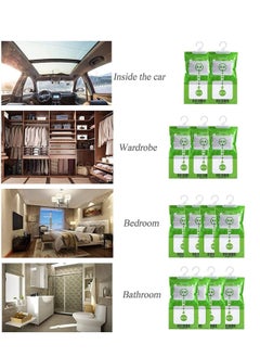 TYCOM Dehumidifiers, Hanging Humidity Packs for Effectively Absorbing Excess Moisture, Closet Dehumidifiers & Odor Removers for Home & Car -Lavender 10Pcs  - Image 4