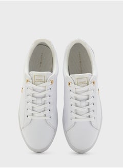 TOMMY HILFIGER Lace Up Low Top Sneakers  - Image 4
