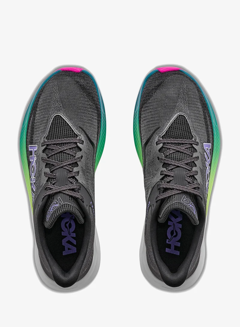 Hoka BLACK / NEON NEBULA Rocket X 3 for Women | Best Price UAE