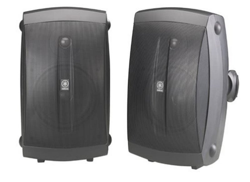 YAMAHA NS-AW350B All-Weather Indoor/Outdoor 2-Way Speakers - Black (Pair) - Image 1