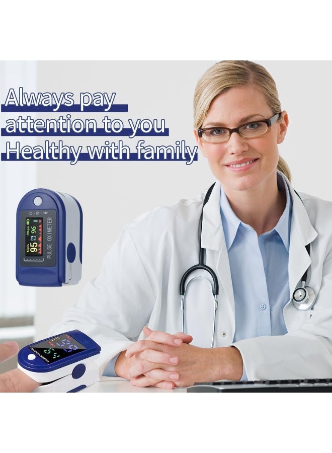 Fingertip Pulse Oximeter – Portable & Accurate Blood Oxygen and Heart Rate Monitor for Home, Sport & Travel - Image 4