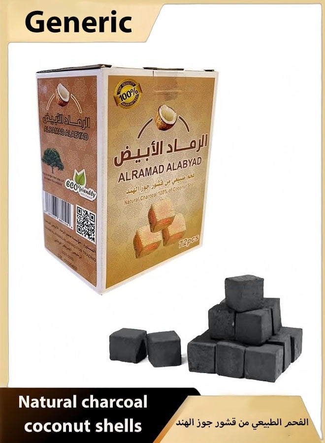 Generic 1KG 72 PCS Natural charcoal from coconut shells  - Image 1