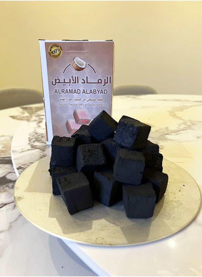 ماركة غير محددة - 1 كيلو جرام 72 قطعة فحم طبيعي من قشور جوز الهند - Image 1