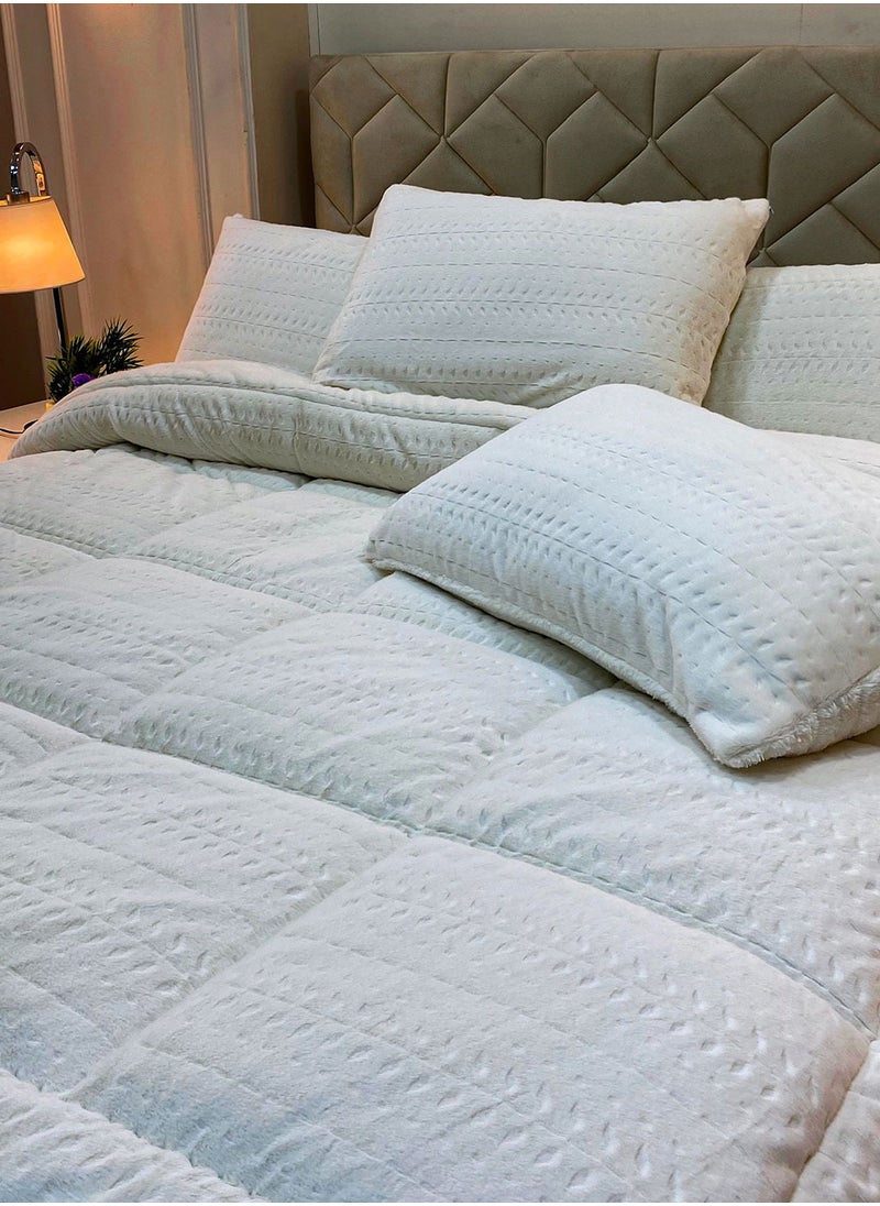 Family Bed Fox quilt set fur 3 pieces size 240 × 240 cm model 1627 from Family Bed  - Image 1
