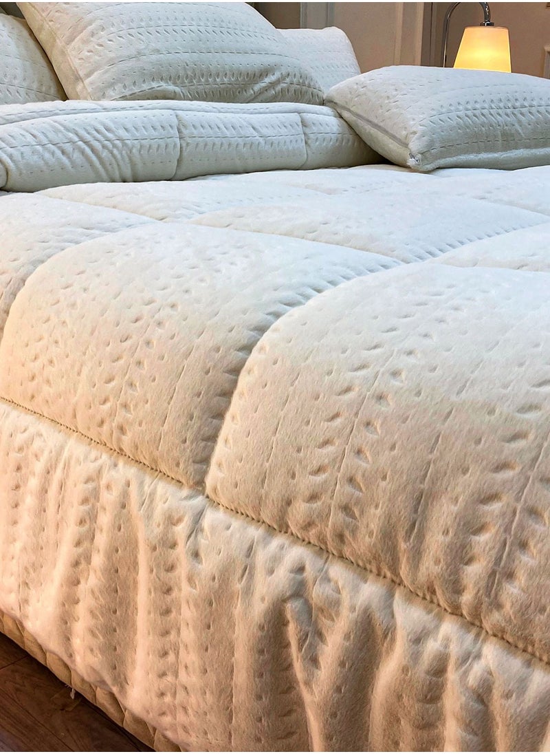 Family Bed Fox quilt set fur 3 pieces size 240 × 240 cm model 1627 from Family Bed  - Image 2