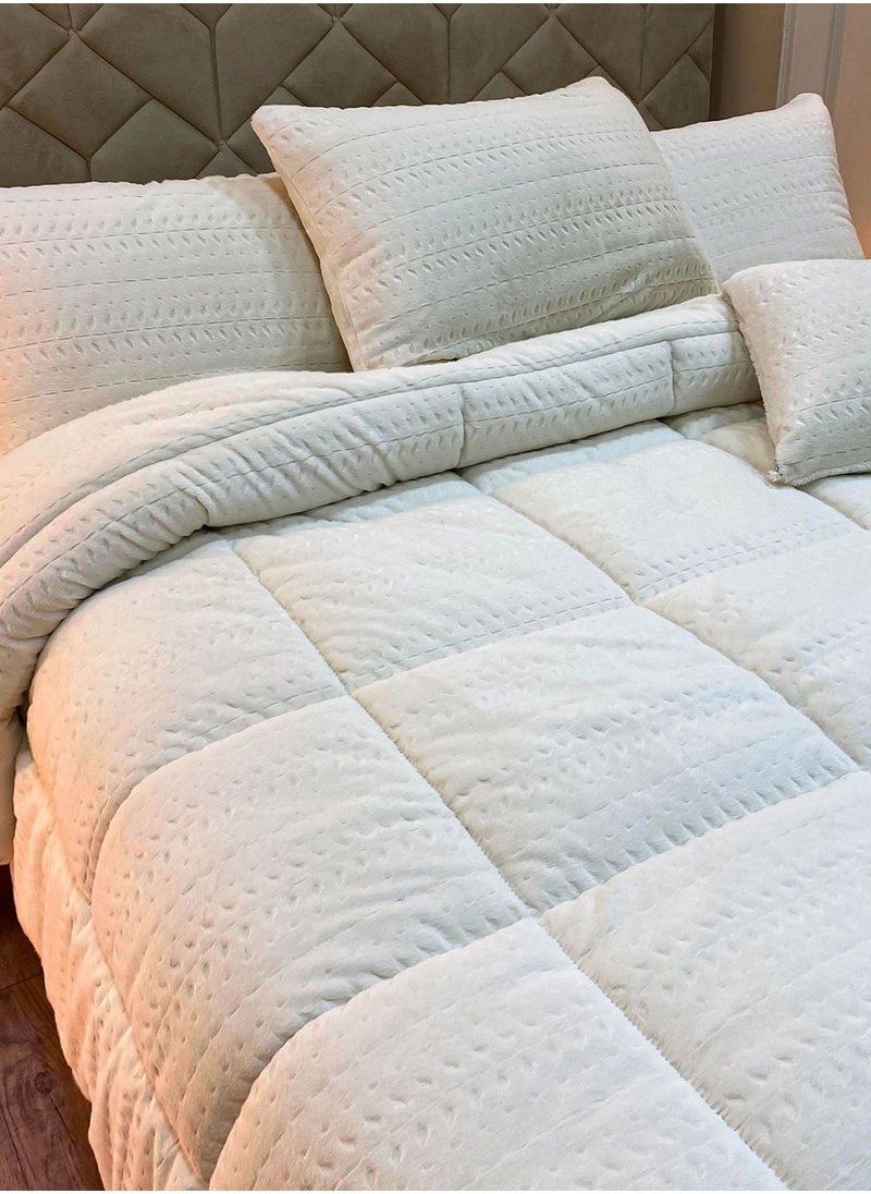 Family Bed Fox quilt set fur 3 pieces size 240 × 240 cm model 1627 from Family Bed  - Image 4