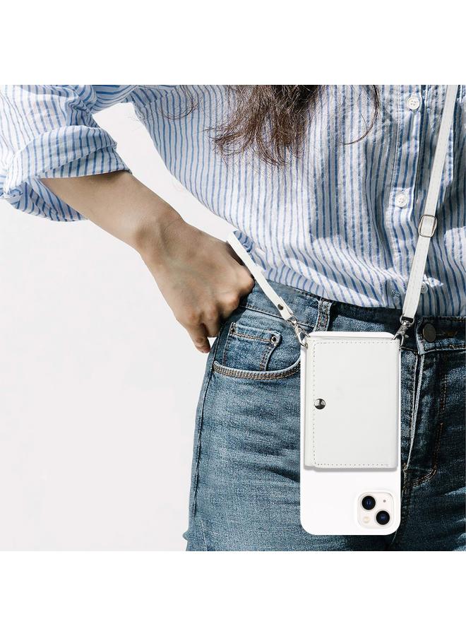 اس-توب حافظة لهاتف iPhone 14 Crossbody مع حزام ومحفظة وحقيبة بطاقات وحافظة هاتف - Image 5