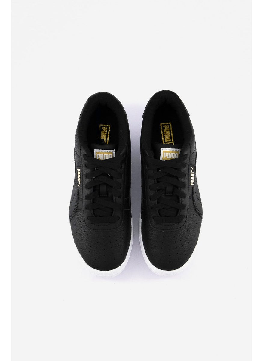 PUMA Women Cali Wedge Casual Shoes, Black and White  - Image 4
