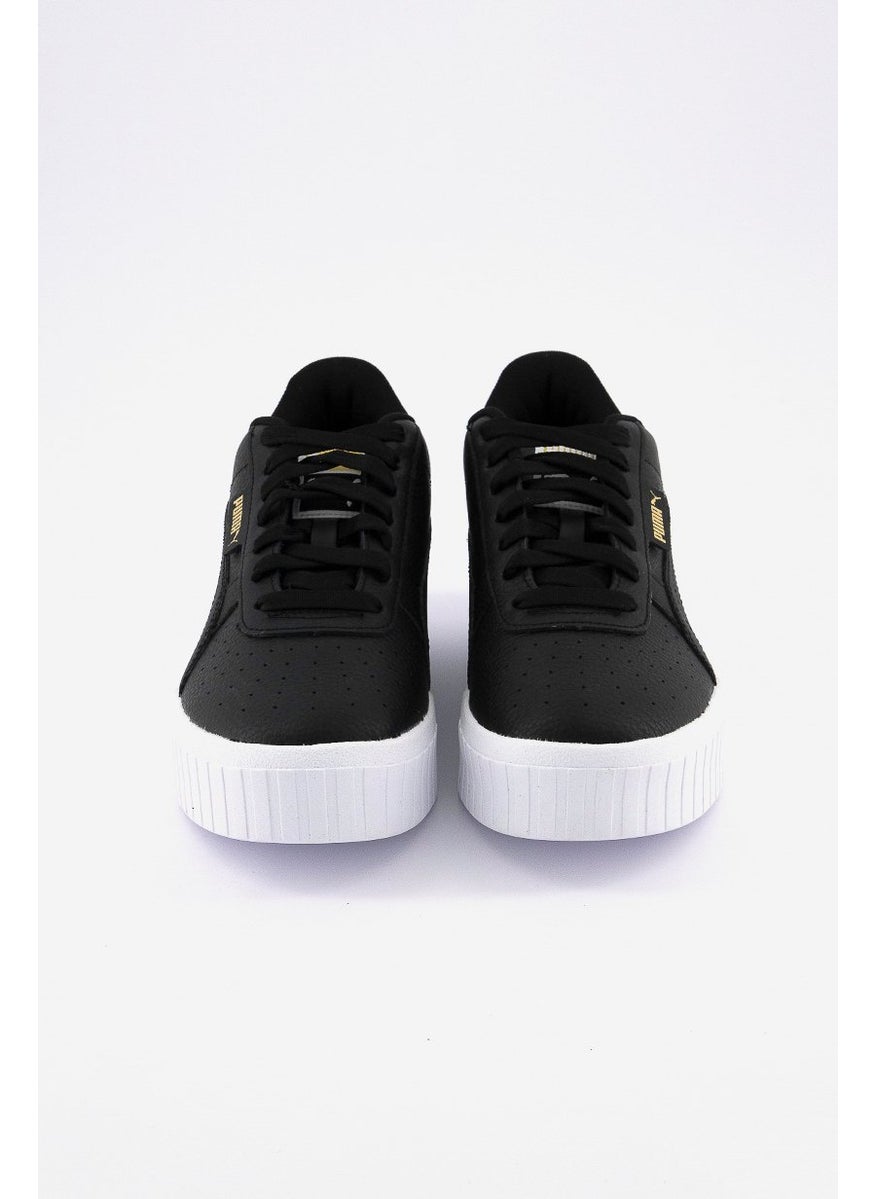 PUMA Women Cali Wedge Casual Shoes, Black and White  - Image 2