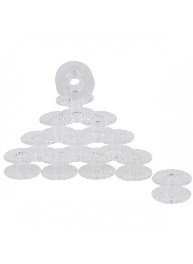 SINGER 06543 Class 15J Bobbins, Transparent, 12-Count - Image 5
