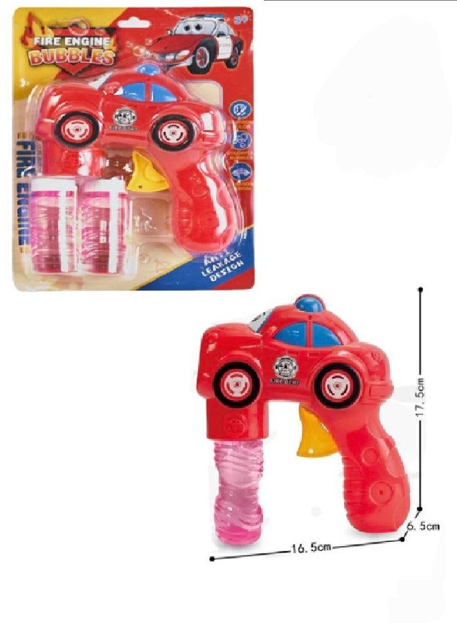 Bubble Guns Kit Automatic Bubble Maker Blower Machine with 2 Bubble Solutions for Kids, Bubble Blower for Bubble Blaster Party Favors, Summer Toy, Birthday, Outdoor & Indoor Activity 2026 Red