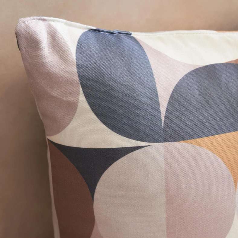 Pan Home وسادة مطبوعة هندسية 45x45 سم للمنزل - Image 2