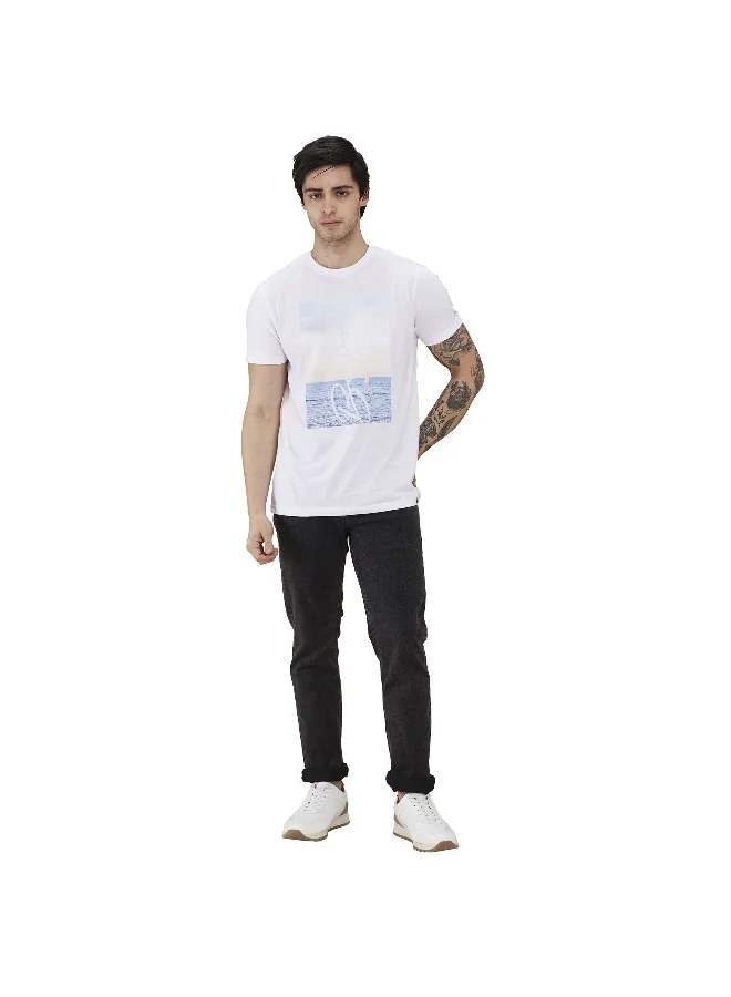 Being Human Mens Grey Tone Slim Fit Denims