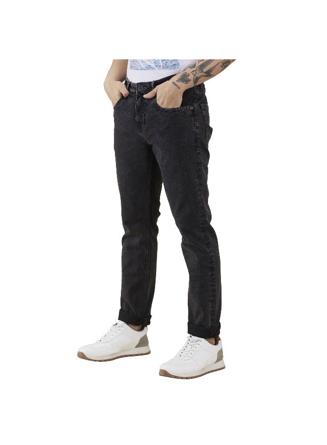 Being Human Mens Grey Tone Slim Fit Denims - Image 4
