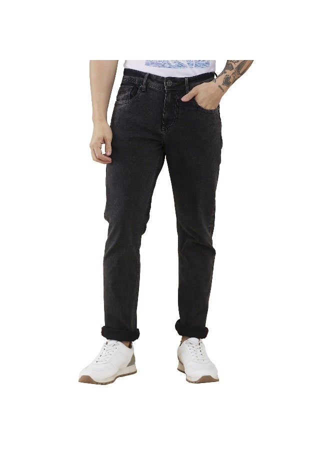 Being Human Mens Grey Tone Slim Fit Denims - Image 1