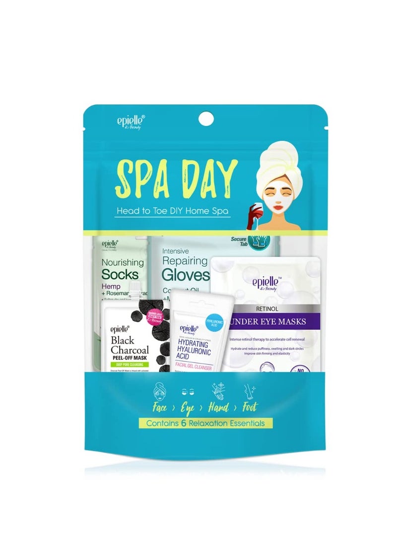 Epielle Skincare Beauty Kit | Korean Beauty | 6-Item Spa Day Kit | Beauty Gift, Spa Day, Gift Set | Korean Skincare - Image 2