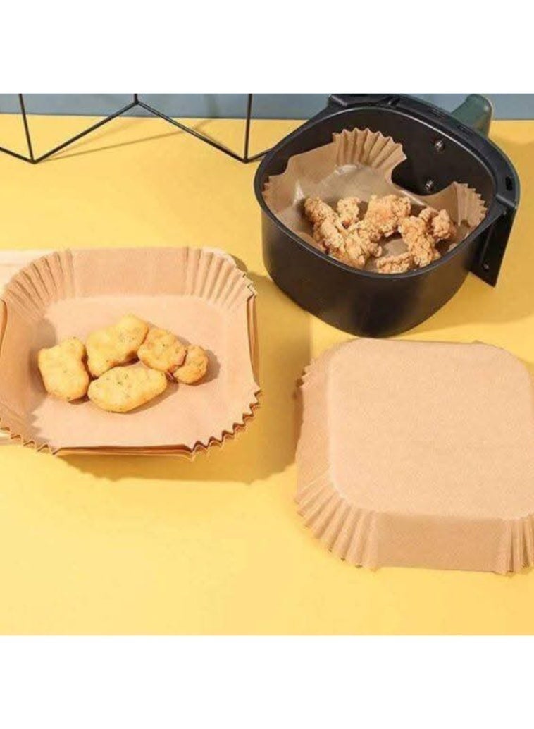 Disposable air fryer paper - non-stick and oil-resistant - the secret to clean cooking and crispy meals - Image 2