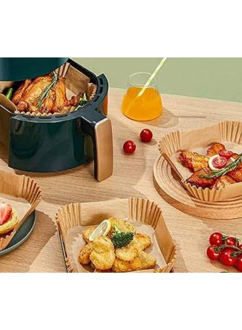 Disposable air fryer paper - non-stick and oil-resistant - the secret to clean cooking and crispy meals - Image 1