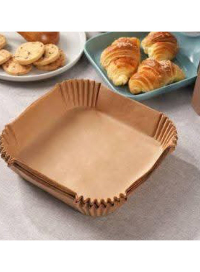Disposable air fryer paper - non-stick and oil-resistant - the secret to clean cooking and crispy meals - Image 3