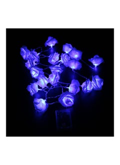 Generic Rose Flower LED Fashion Holiday String Lights Purple 20 x 20 x 5cm 