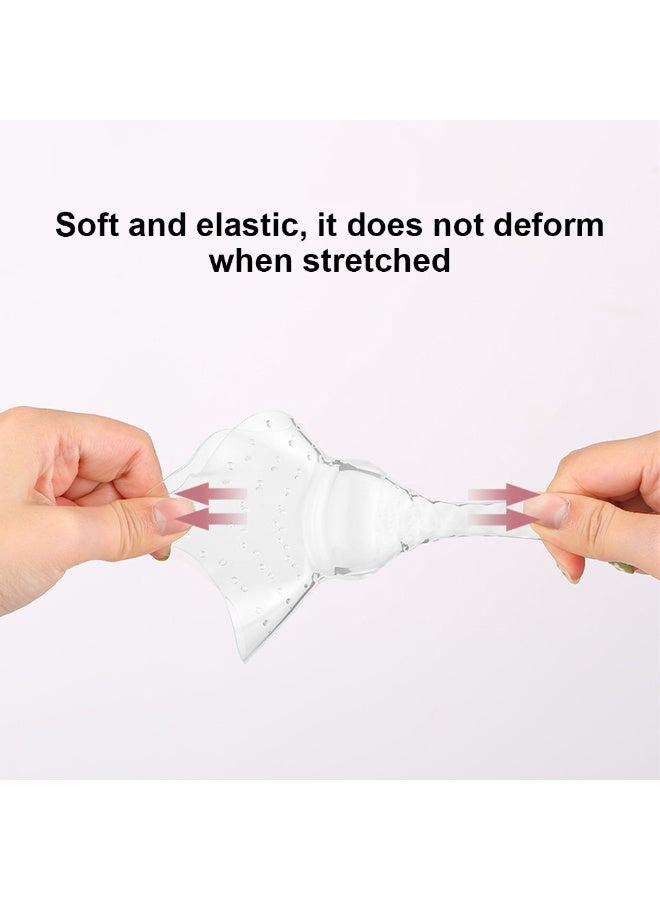 KADRAMA 2 Pcs Contact Nipple Shields, Ultra-Thin and Super-Soft Food-Grade Silicone Nipple Extender  nipple-shields - Image 5