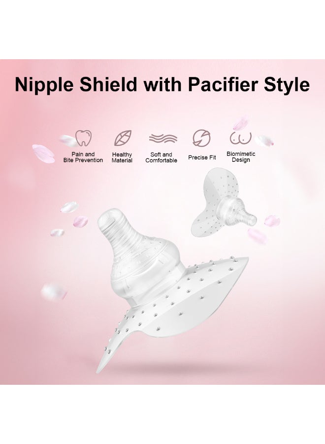 KADRAMA 2 Pcs Contact Nipple Shields, Ultra-Thin and Super-Soft Food-Grade Silicone Nipple Extender  nipple-shields - Image 4