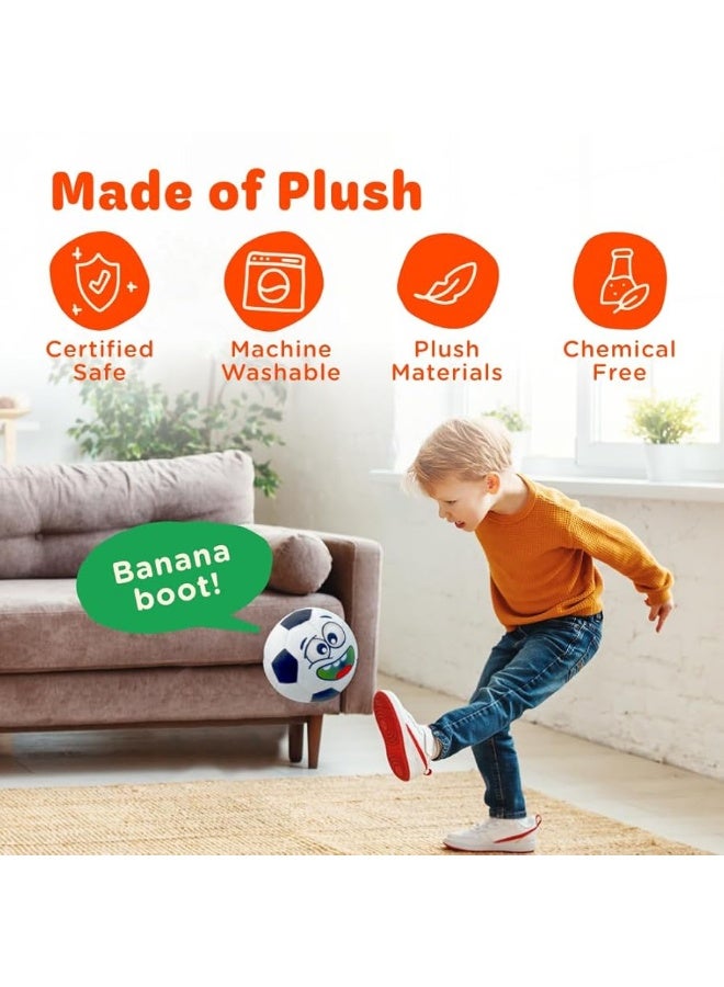 Move2Play موف2بلاي، كرة قدم تفاعلية مضحكة مع موسيقى وتأثيرات صوتية، كرة للأطفال، هدية عيد ميلاد للأولاد والبنات من 1، 2، 3+ سنوات - Image 4