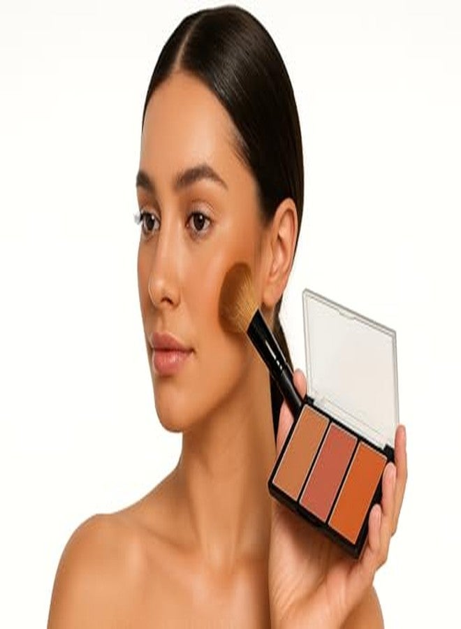Sedell Paris 3‑in‑1 Face Glow Blusher Palette - Image 3