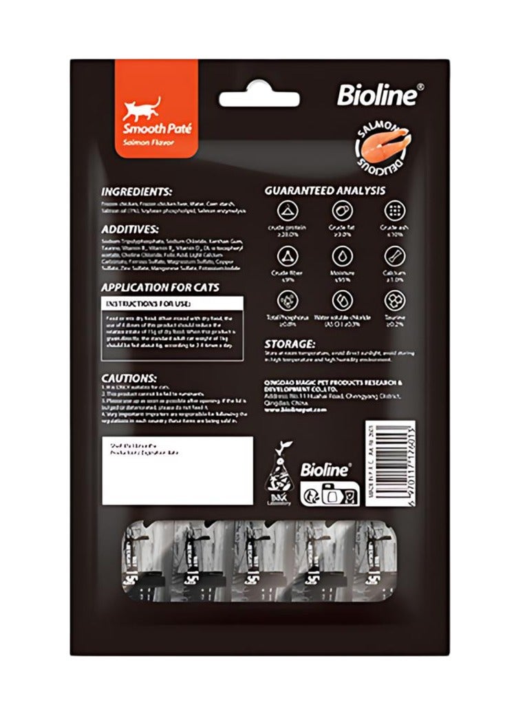 بايولاين باتيه بيولاين ناتشورال فيست الناعم بنكهة السلمون (عبوة من 3 قطع) - Image 2