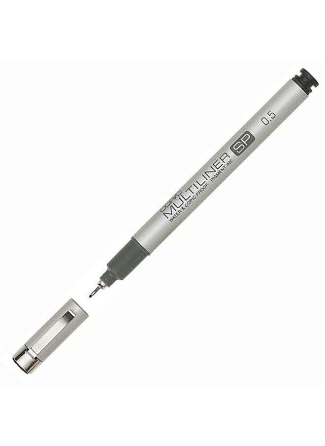COPIC - Sketch Alcohol Marker 5 Colors + Multiliner Sp Set, Sketching Grays - Image 1