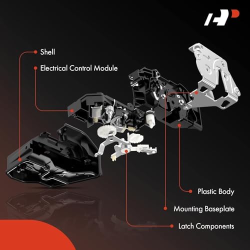 A-Premium Door Lock Actuator Front Right Passenger Side Compatible with Toyota Tundra RAV4 Camry 4Runner Sequoia & Lexus RX350 RX450h GS350 LS460 & Scion tC xB xD, Replace 69030-06200, 69030-0C050 - Image 2