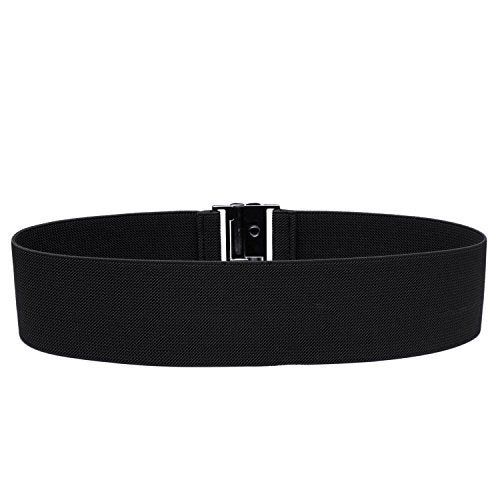 Syuer Womens Wide Elastic Waist Belt Cinch Belt Trimmer Stretch Waistband - Image 2