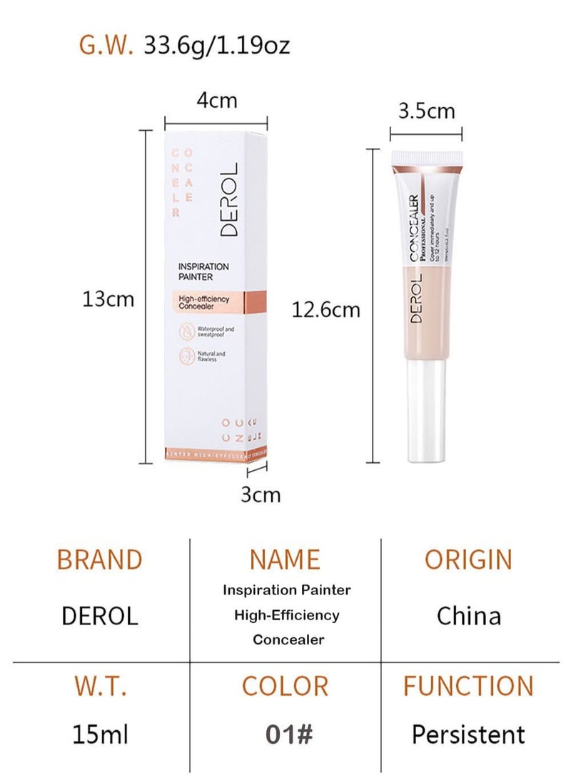 DEROL - Inspiration Painter High-Efficiency Concealer - Image 1