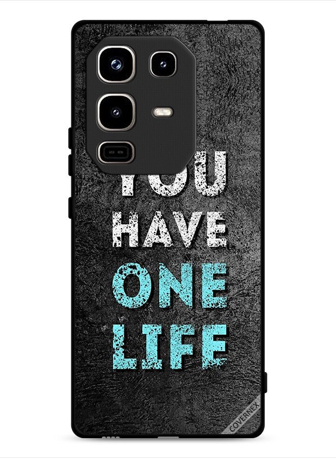 Covernex Infinix Note 50 Pro 4G Protective Case Cover You Have One Life - Image 1