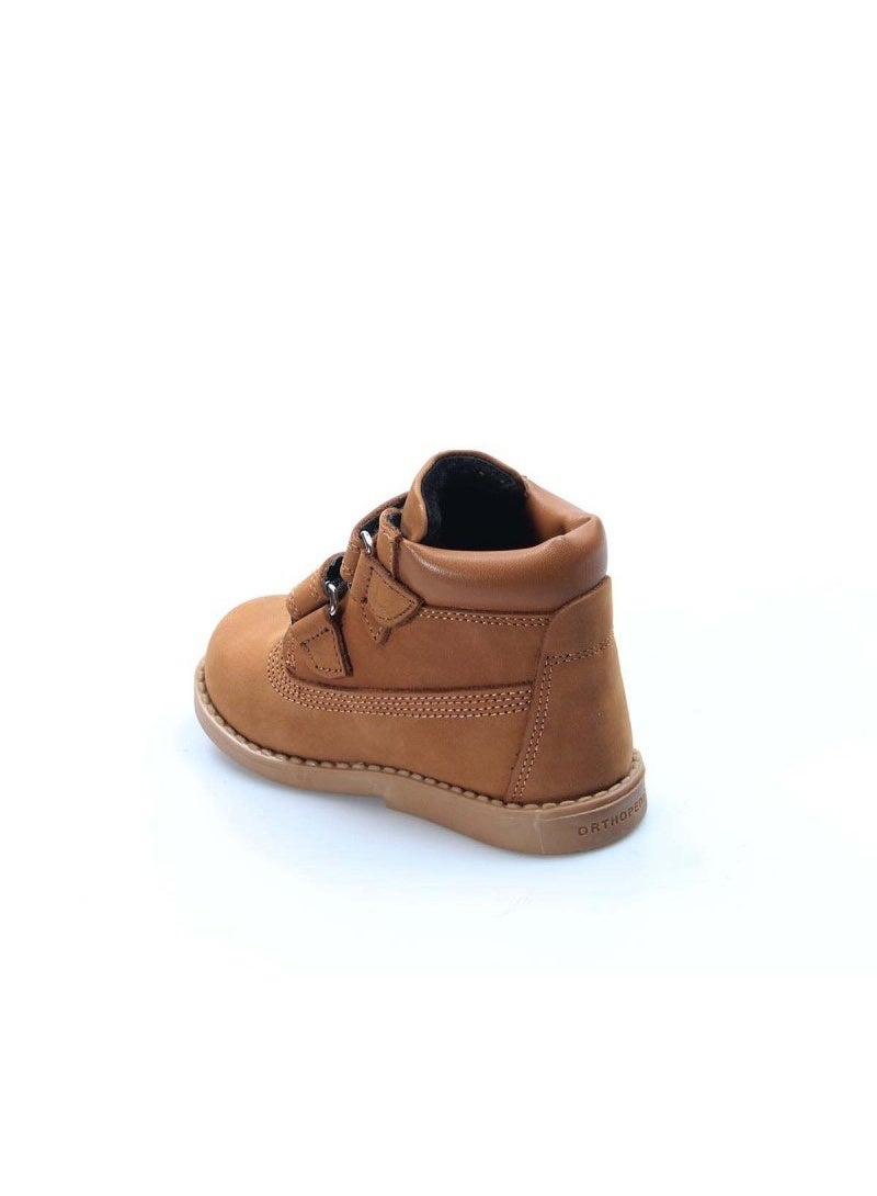 Fast Step Leather Orthopedic Boots with Velcro Closure - Image 3