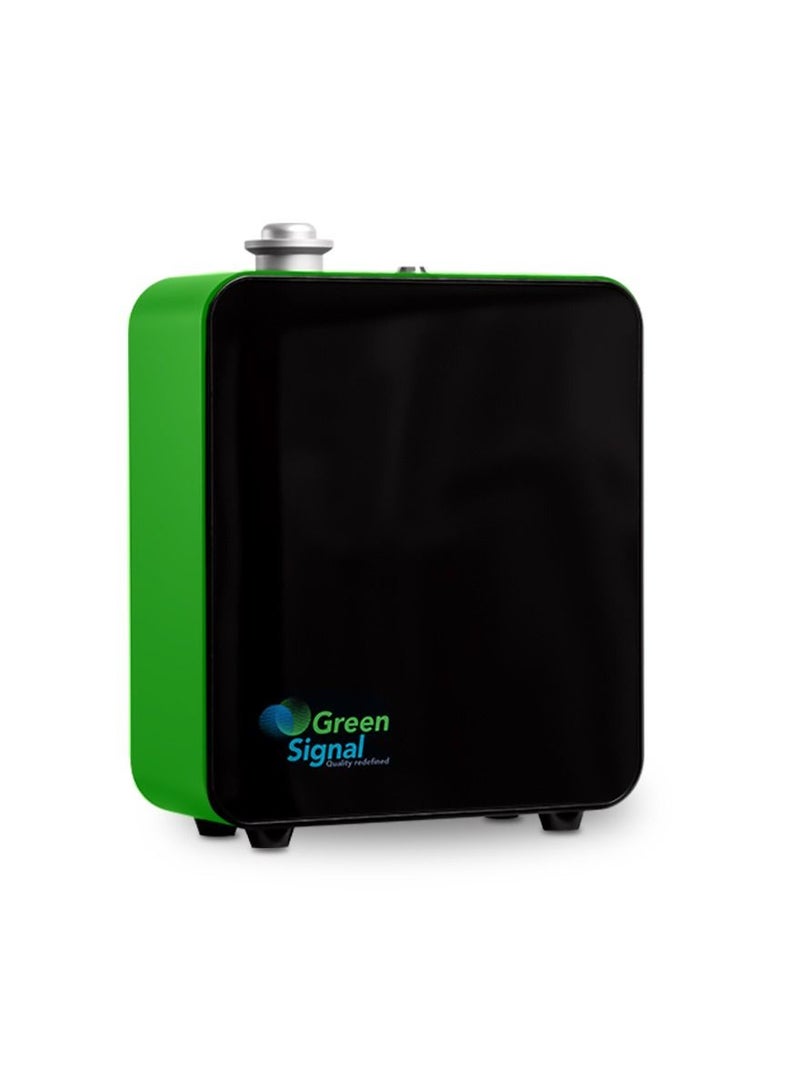 Green Signal Premium Aroma Oil Diffuser – Bluetooth Control – Medium Size – HVAC Compatible – Silver – 500ml Capacity-green  - Image 1