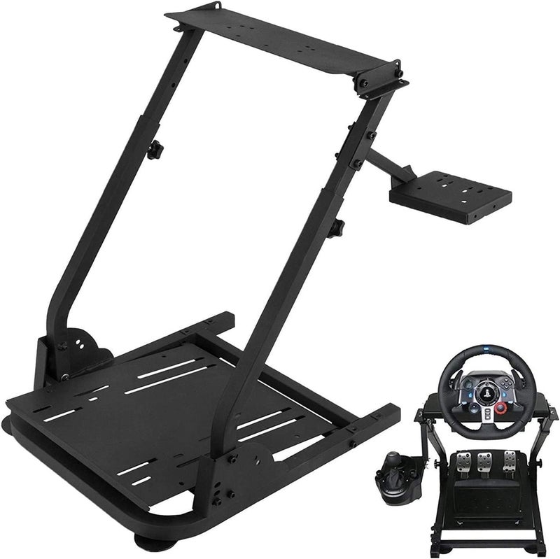 حامل عجلة القيادة VINNYSEN G29 G920 للسباقات، مناسب لـ Logitech G27/G25/G29، Thrustmaster T80 T150 TX F430، لا يشمل دواسات العجلة - Image 1