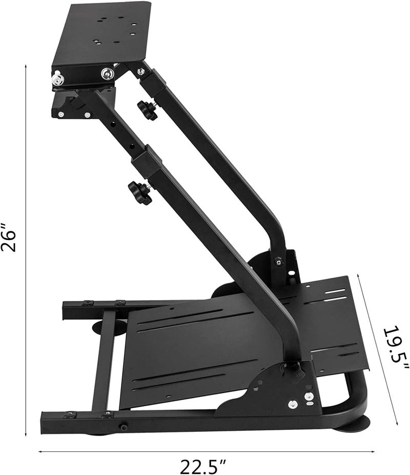 حامل عجلة القيادة VINNYSEN G29 G920 للسباقات، مناسب لـ Logitech G27/G25/G29، Thrustmaster T80 T150 TX F430، لا يشمل دواسات العجلة - Image 3